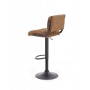 Стул барный HALMAR H88 коричневый/черный